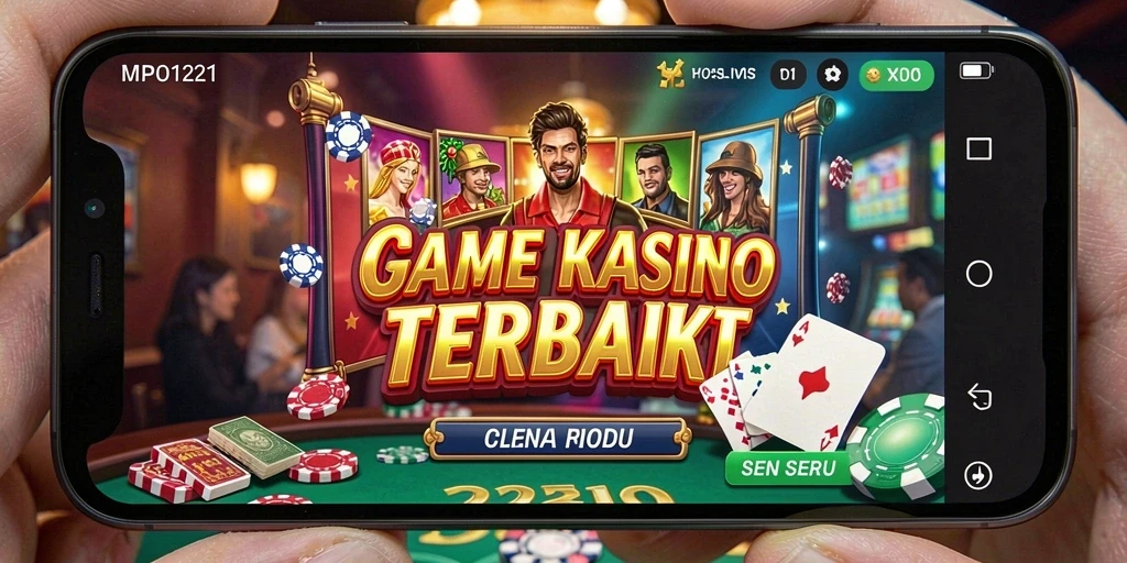 Tampilan menarik dari gameplay Kasino di MPO1221.