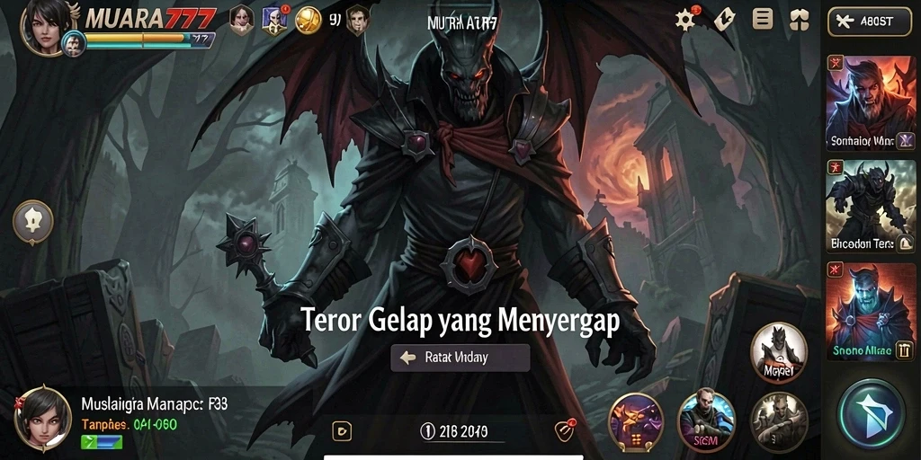 Gameplay menakutkan yang menguji keberanian Anda.