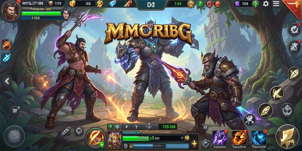 Tampilan menarik dari gameplay MYSLOT188 yang seru dan menantang.