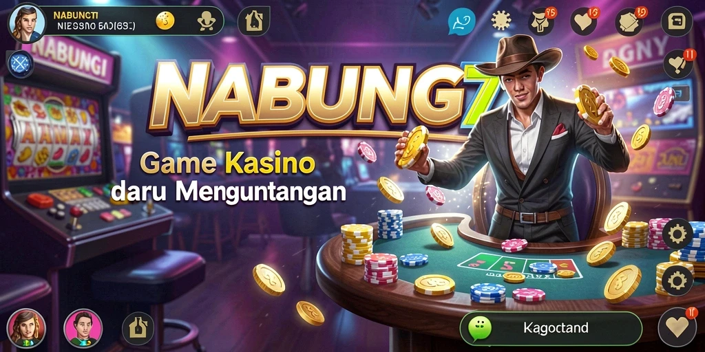 Tampilan gameplay seru dari NABUNG77 dengan berbagai pilihan permainan Kasino.