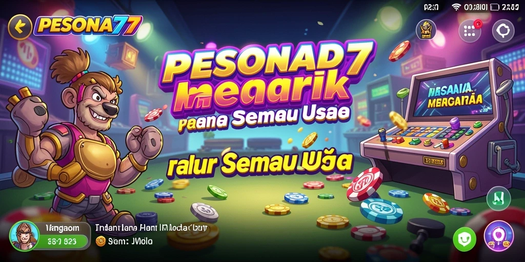 Screenshot dari PESONA77 menampilkan aksi seru game Arcade.