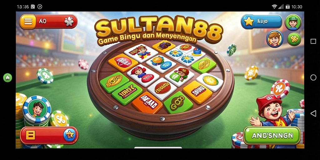 Tangkapan layar gameplay Bingo SULTAN88 yang menarik dan interaktif.